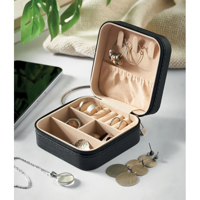 MO3146 - Boîte à bijoux de voyage en PU – Image 3