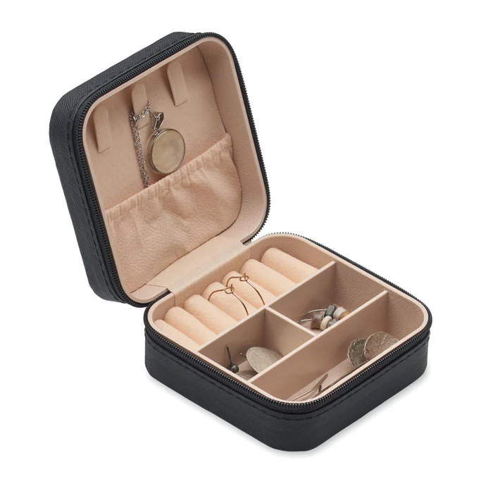 MO3146 - Boîte à bijoux de voyage en PU – Image 2