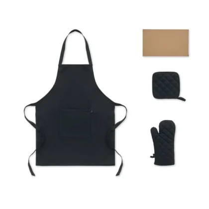 MO3171 - Set de cuisine en coton recyclé
