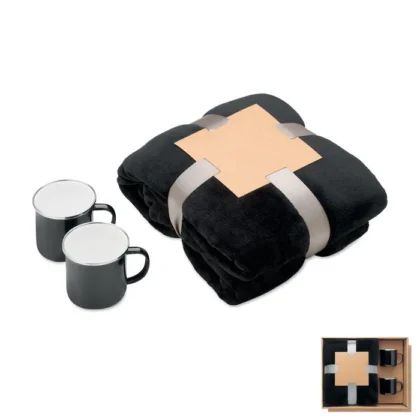 MO3207 - Ensemble couverture et 2 mugs