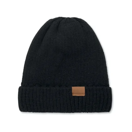 MO3221 - Bonnet tricoté avec revers
