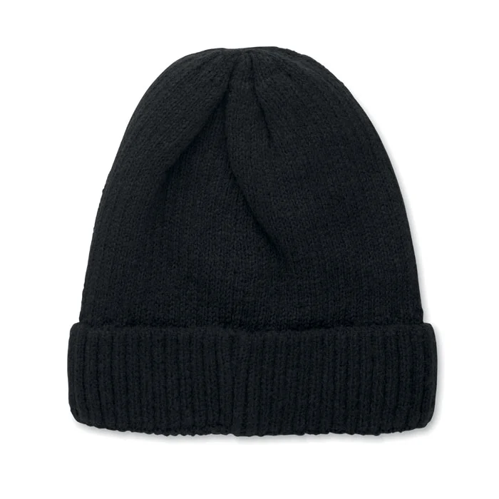 MO3221 - Bonnet tricoté avec revers – Image 2