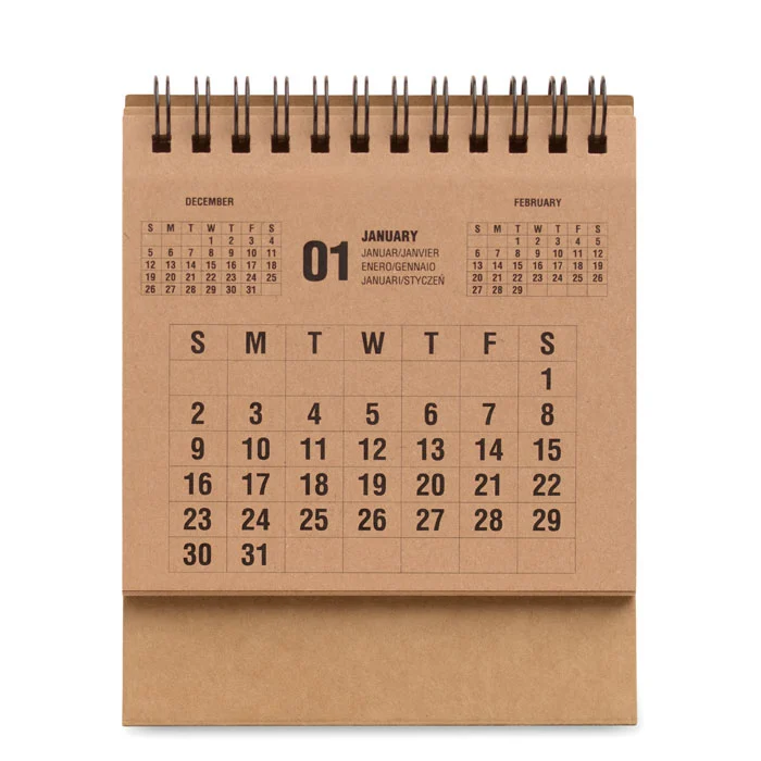 MO3223 - Calendrier de bureau de 4 ans – Image 6