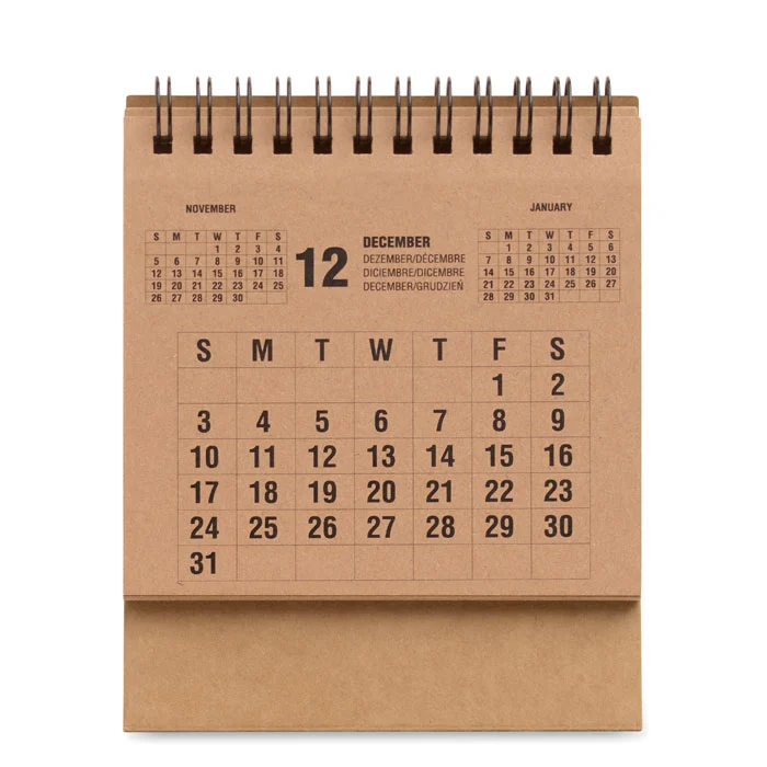 MO3223 - Calendrier de bureau de 4 ans – Image 7