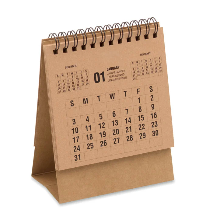 MO3223 - Calendrier de bureau de 4 ans