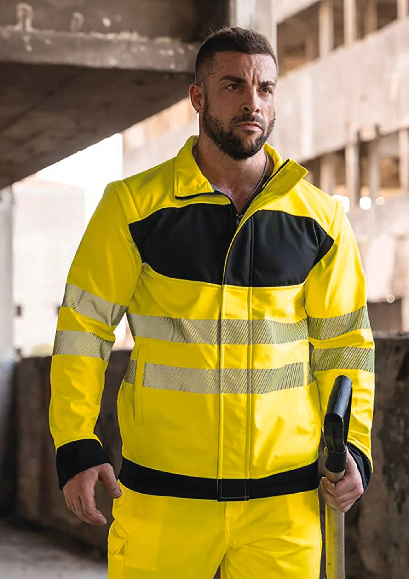 TXEOSSJ - Veste Softshell Hi-Vis