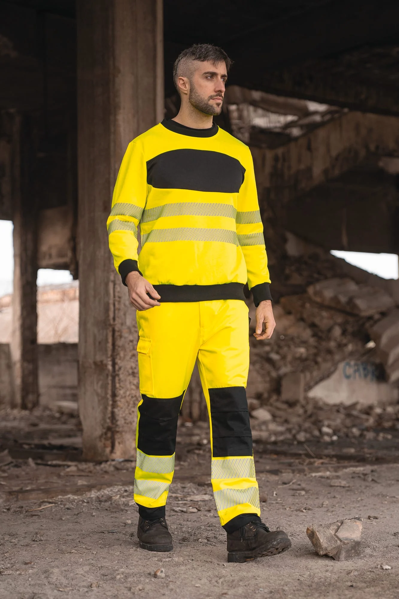 TXEOSSW - Sweat-shirt Hi-Vis – Image 3