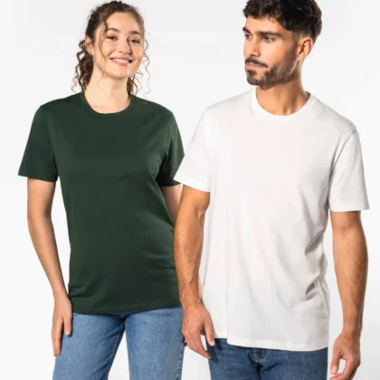 K350 - T-shirt manches courtes col rond unisexe