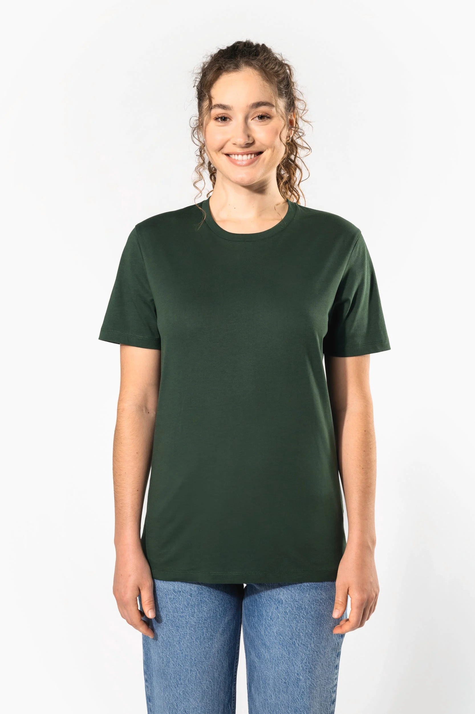 K350 - T-shirt manches courtes col rond unisexe – Image 2