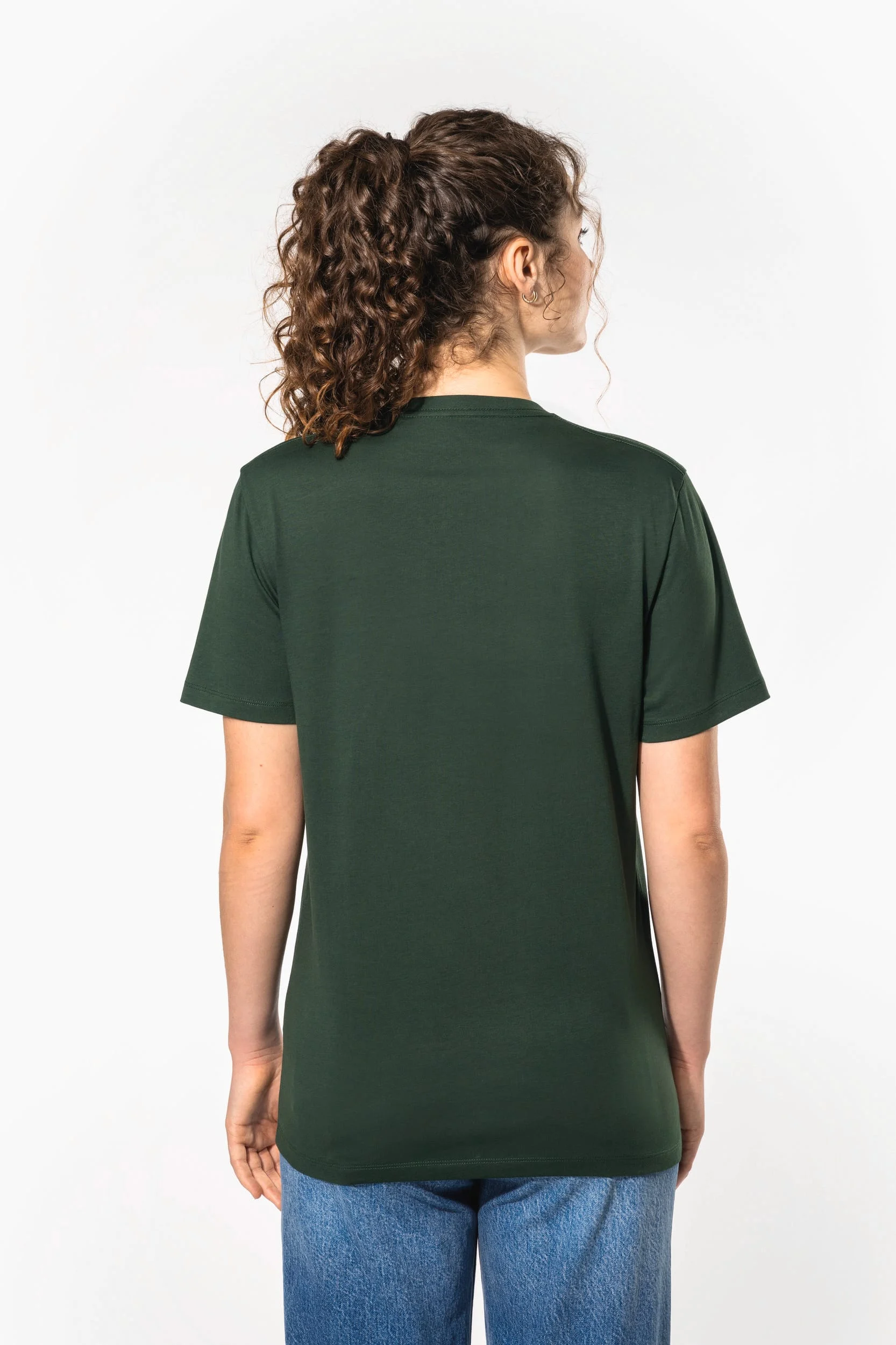 K350 - T-shirt manches courtes col rond unisexe – Image 3