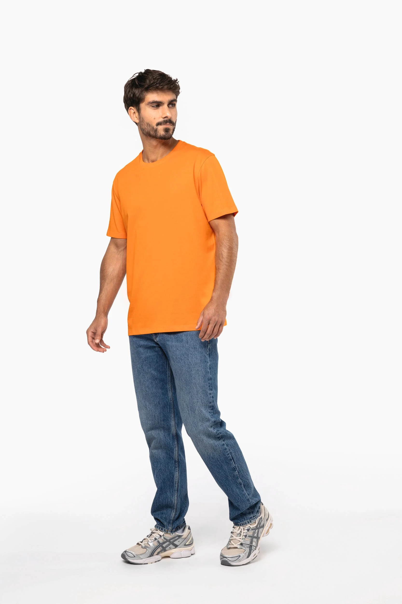 K350 - T-shirt manches courtes col rond unisexe – Image 6