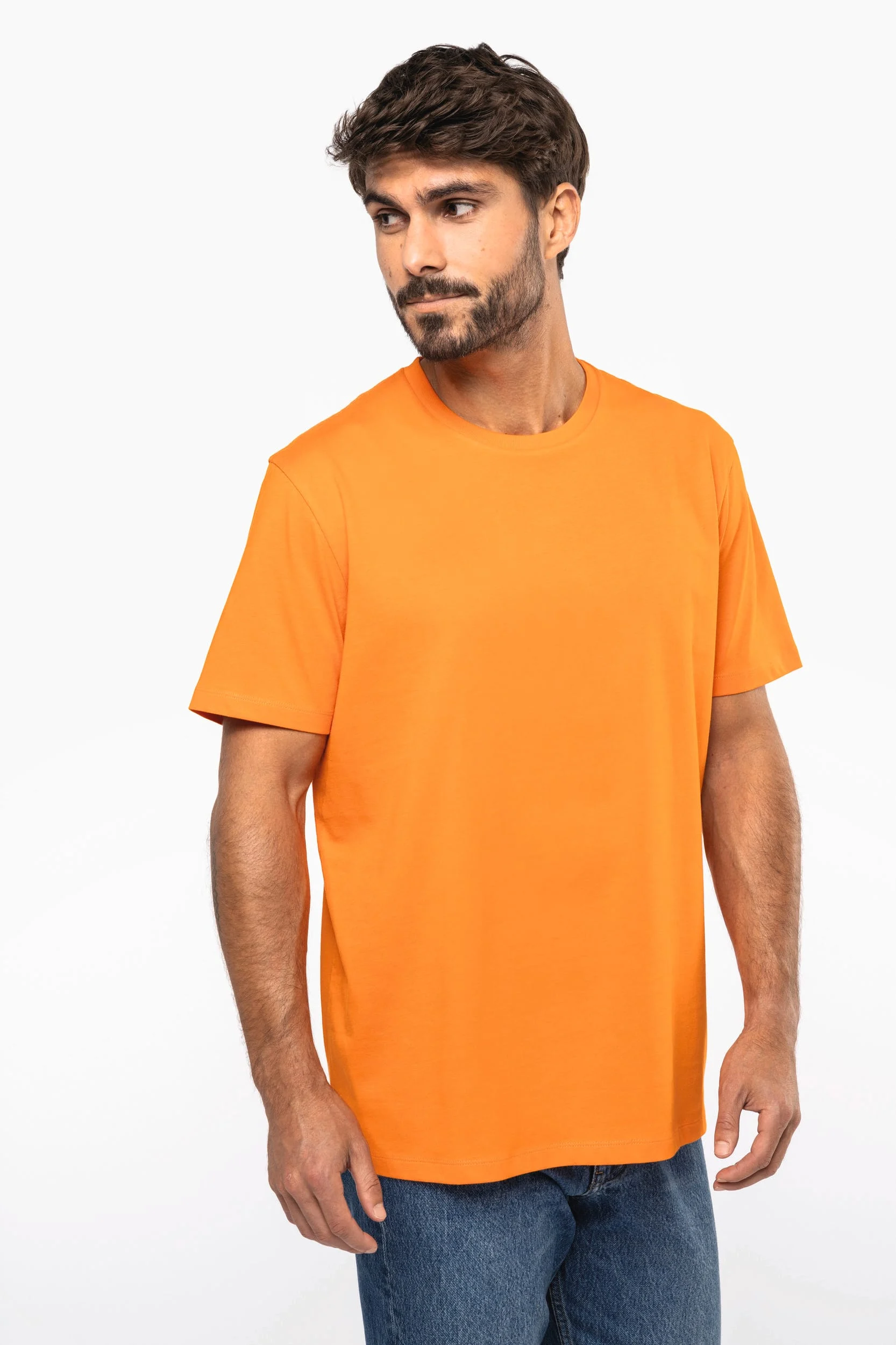 K350 - T-shirt manches courtes col rond unisexe – Image 4