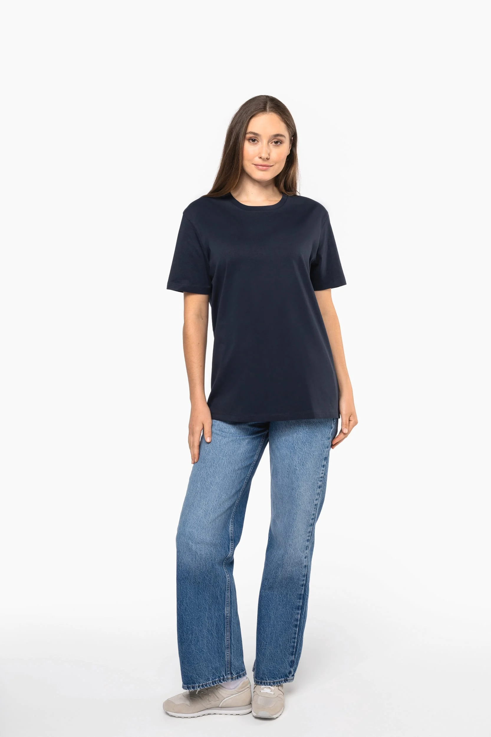 K350 - T-shirt manches courtes col rond unisexe – Image 7