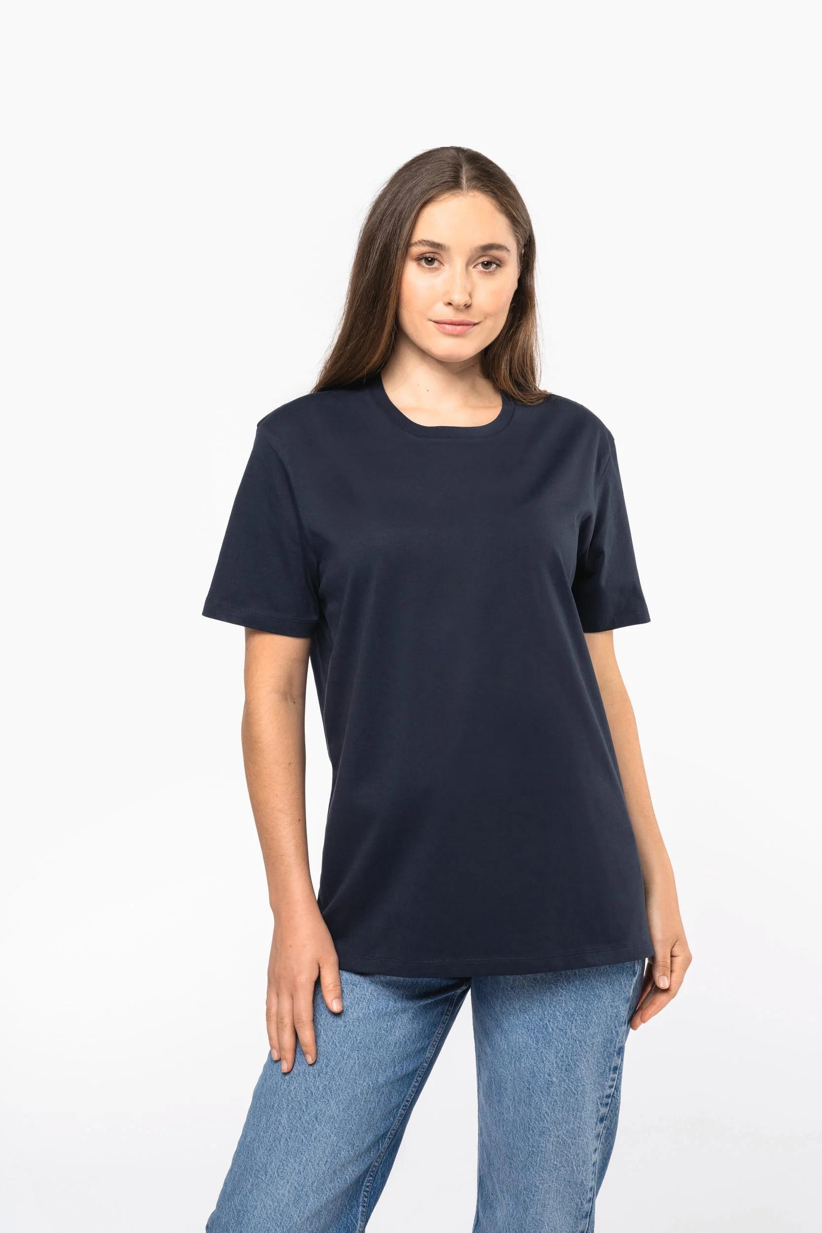 K350 - T-shirt manches courtes col rond unisexe – Image 5