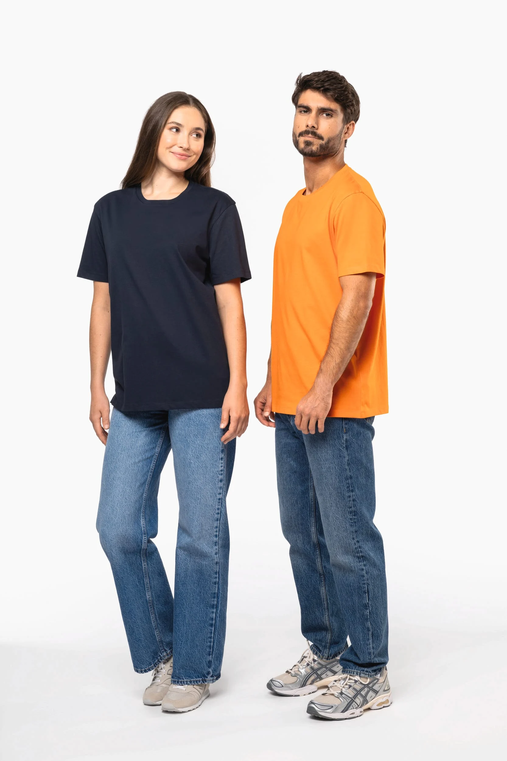 K350 - T-shirt manches courtes col rond unisexe – Image 9