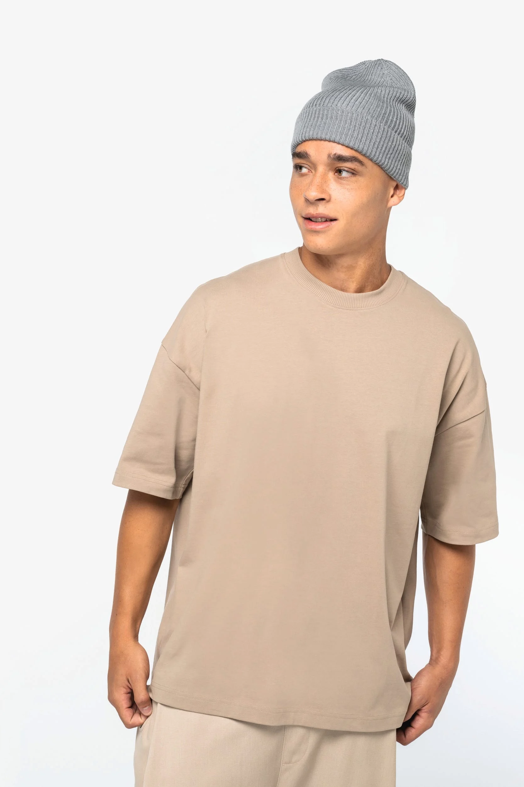 NS351 - T-shirt écoresponsable oversize unisexe – Image 3