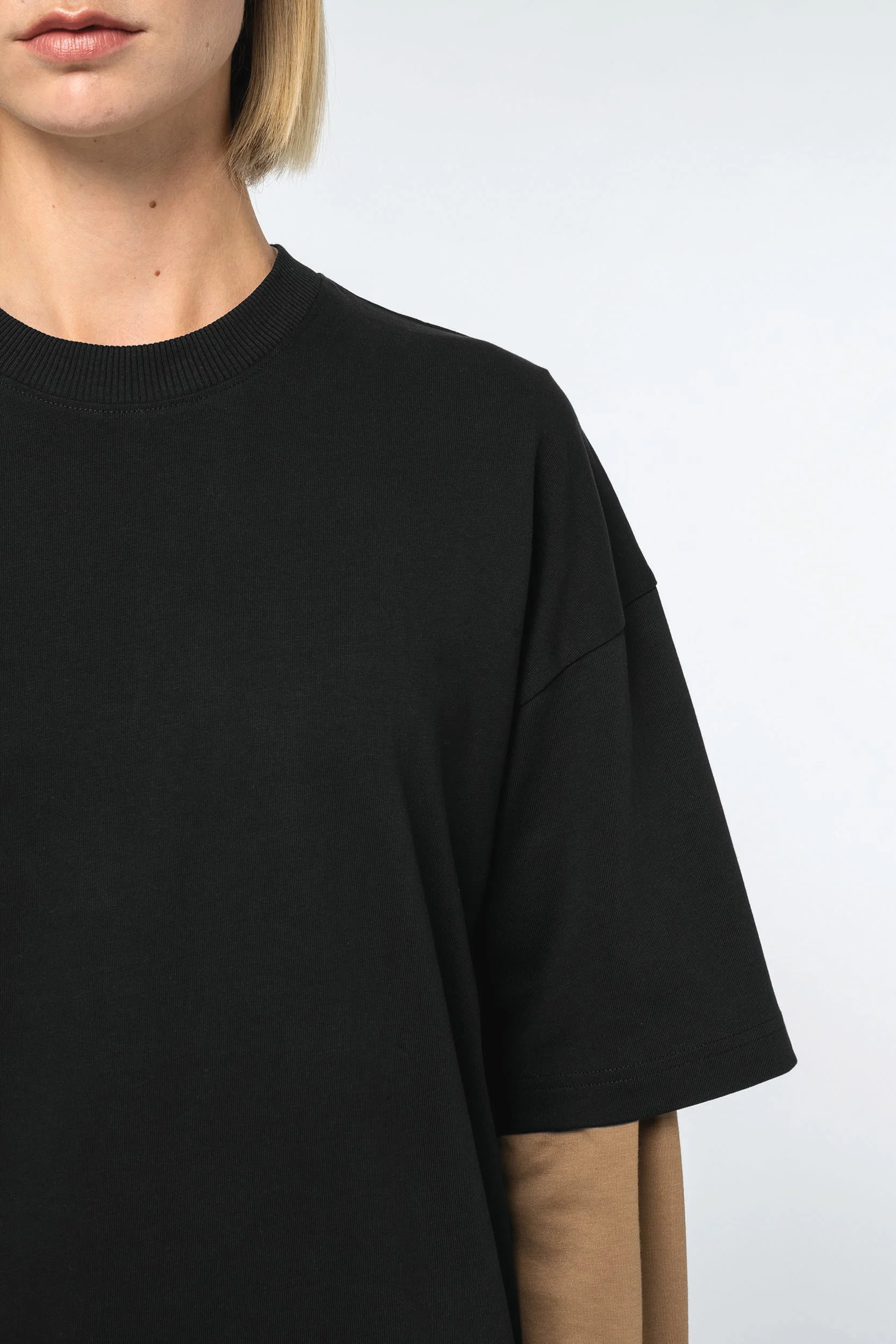 NS351 - T-shirt écoresponsable oversize unisexe – Image 8