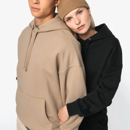 NS452 - Sweat-shirt écoresponsable à capuche oversize unisexe