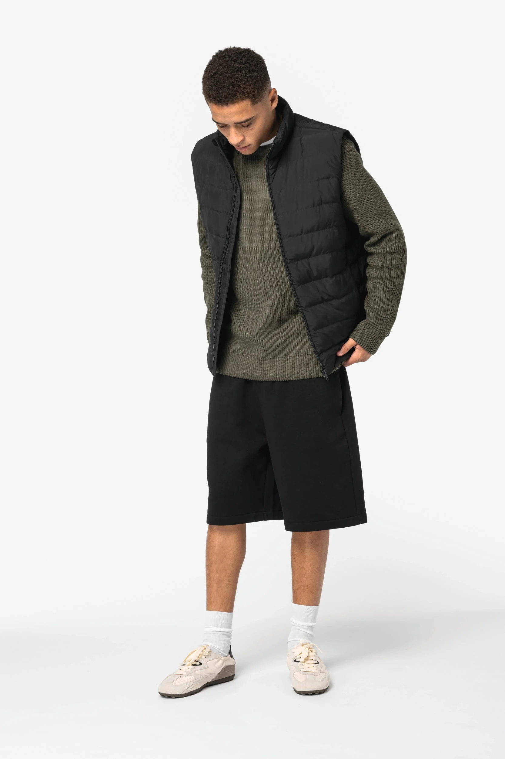 NS6007 - Bodywarmer écoresponsable matelassé homme – Image 3