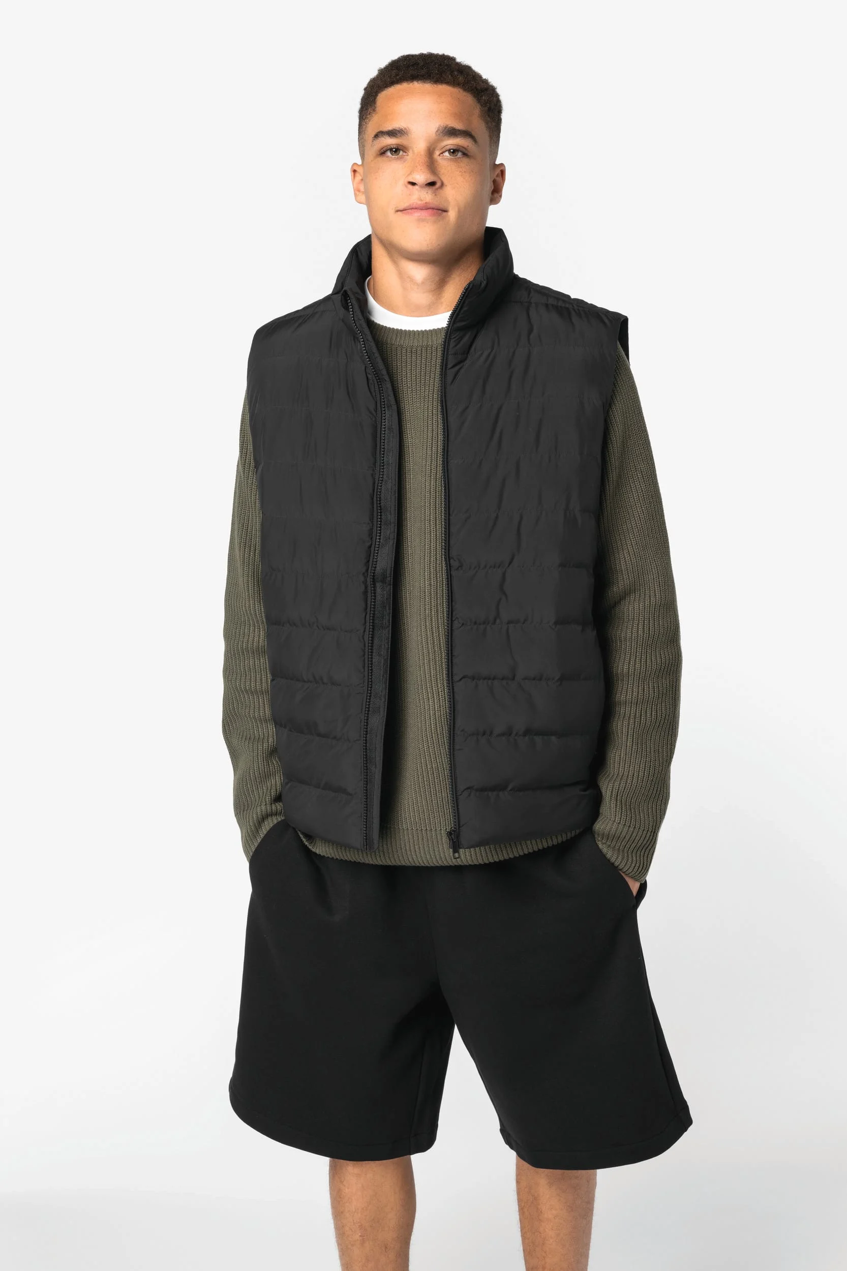 NS6007 - Bodywarmer écoresponsable matelassé homme