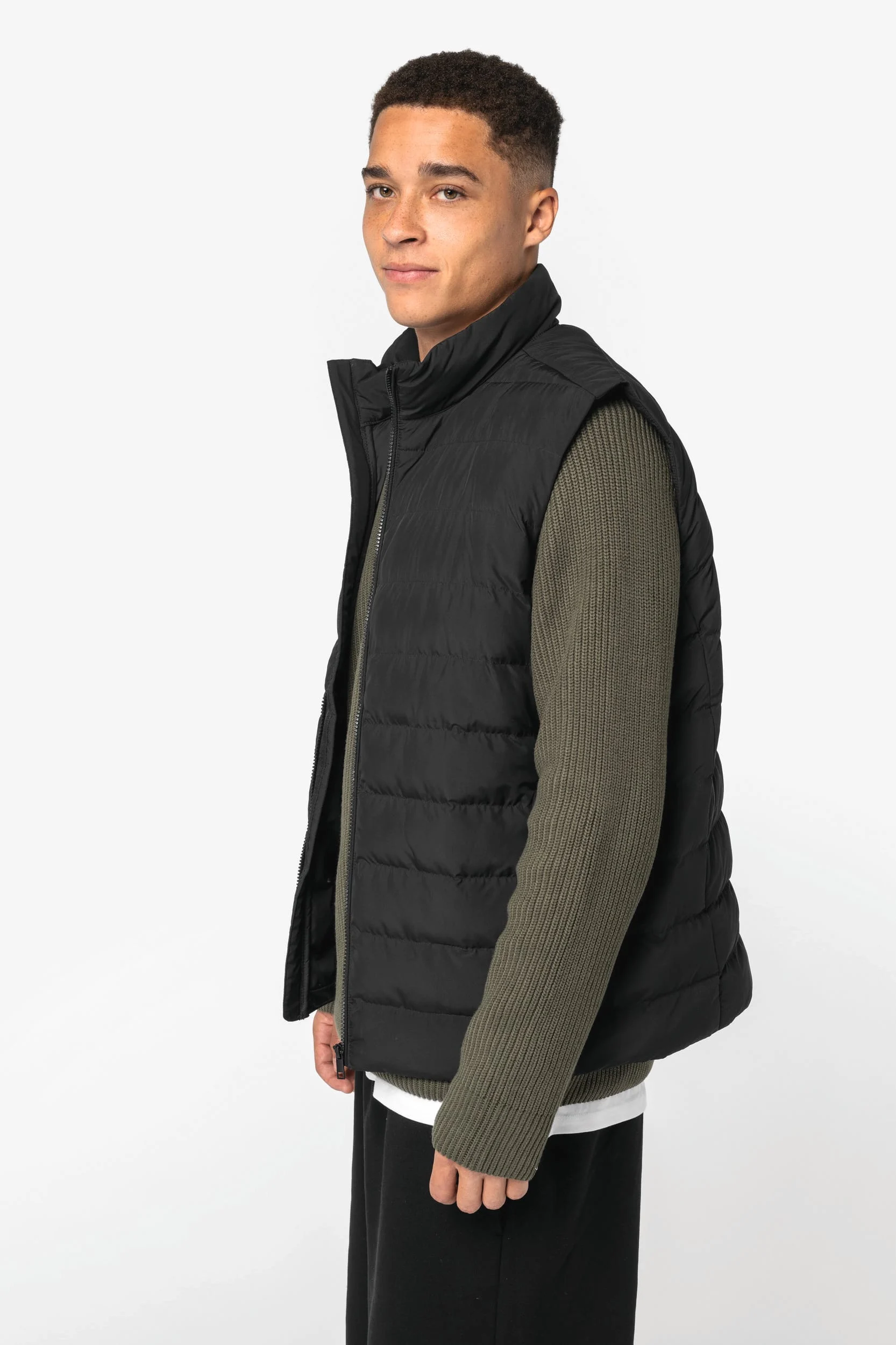 NS6007 - Bodywarmer écoresponsable matelassé homme – Image 5