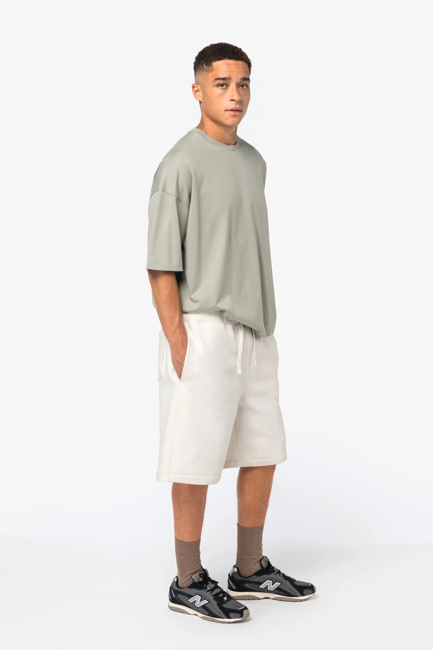 NS779 - Bermuda écoresponsable ample homme – Image 3