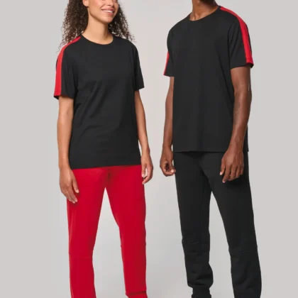 PA4055 - T-shirt teamwear bicolore unisexe
