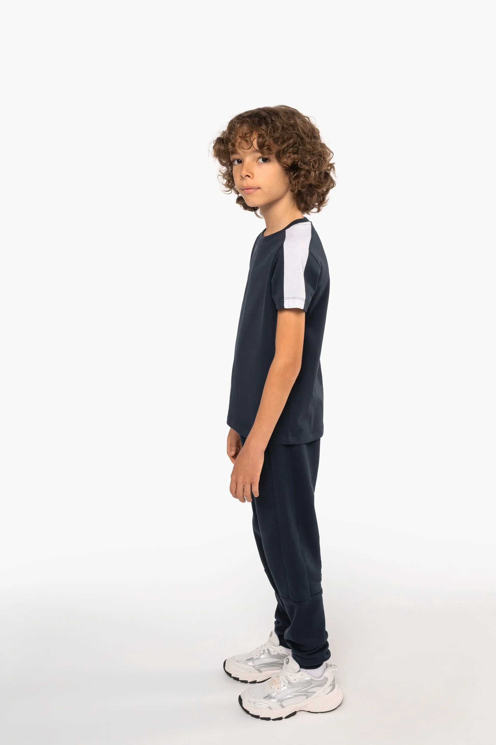 PA4056 - T-shirt teamwear bicolore enfant – Image 11