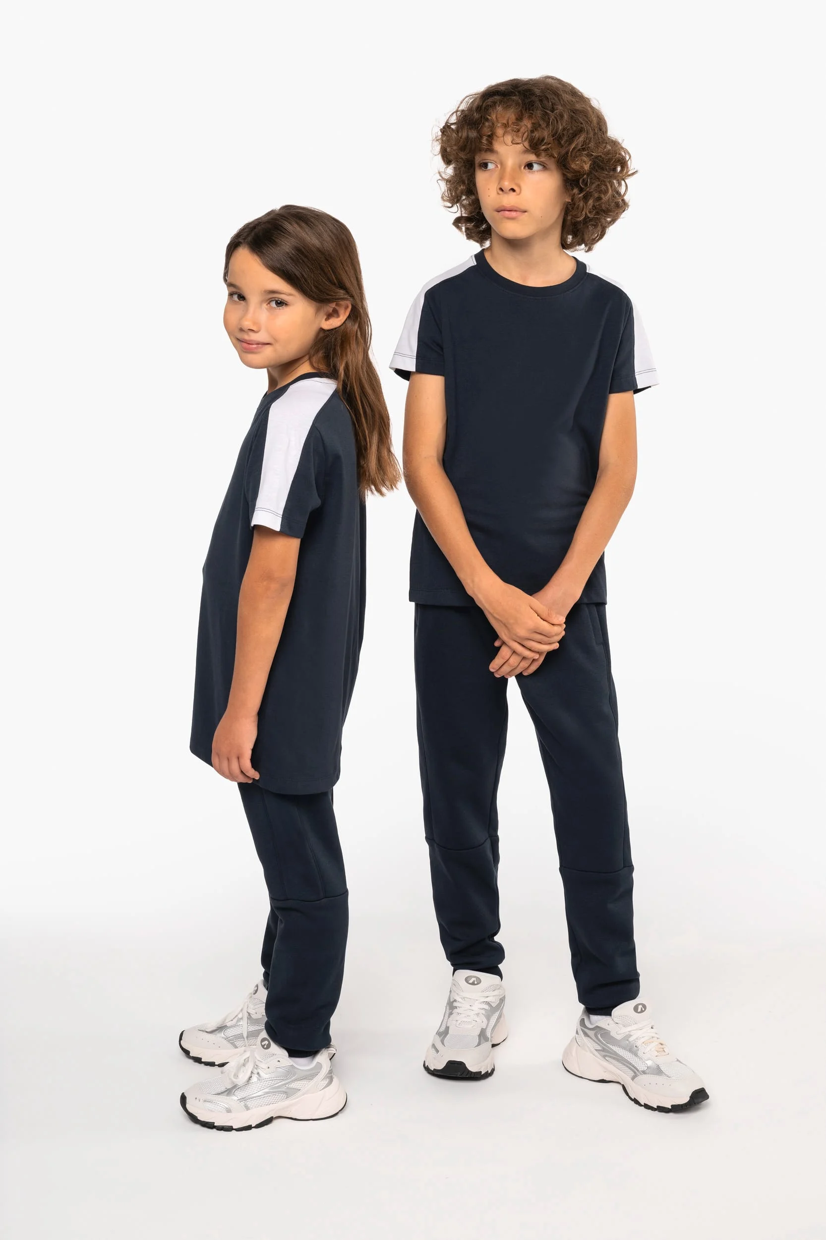 PA4056 - T-shirt teamwear bicolore enfant – Image 14