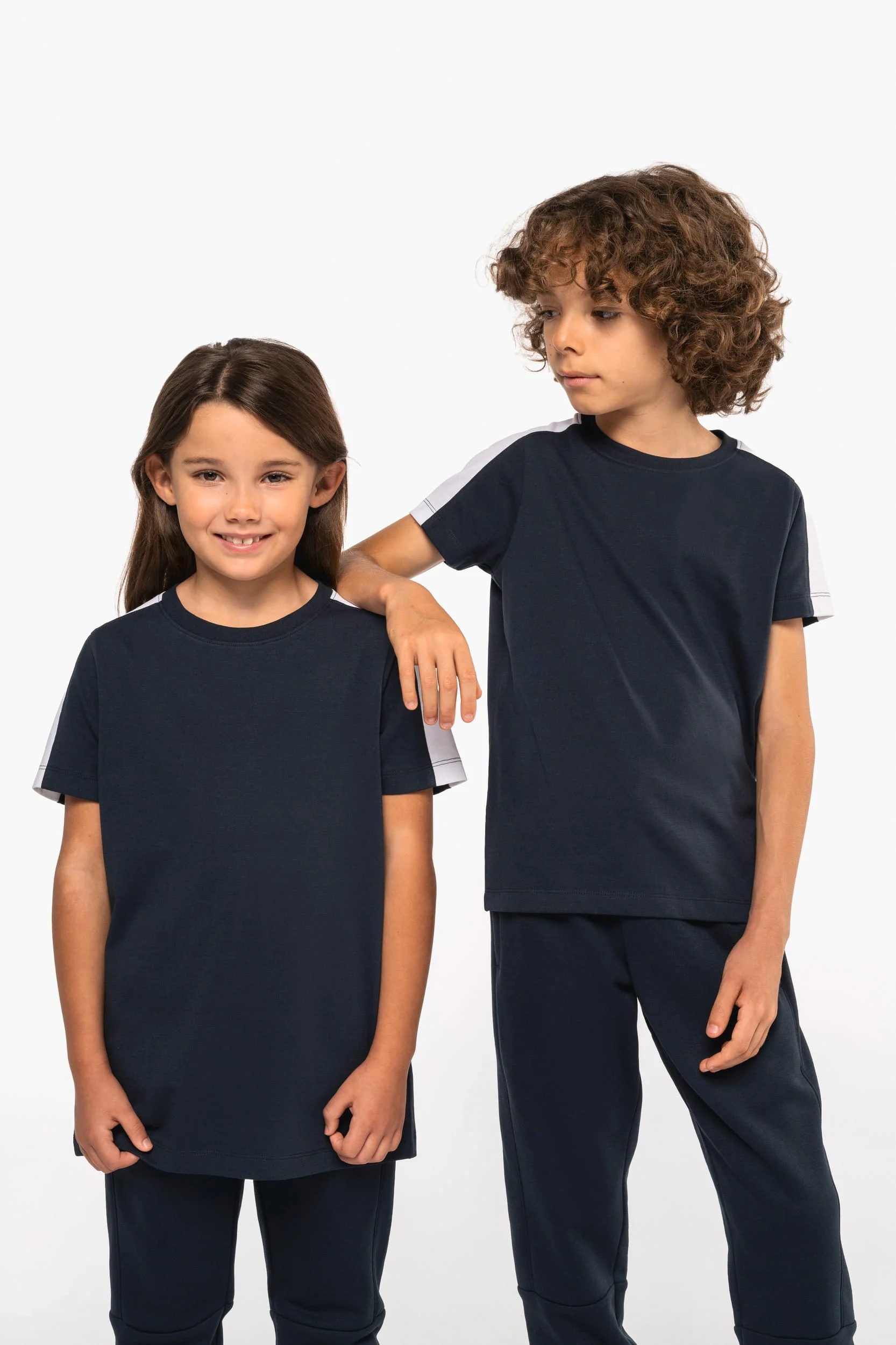 PA4056 - T-shirt teamwear bicolore enfant – Image 13