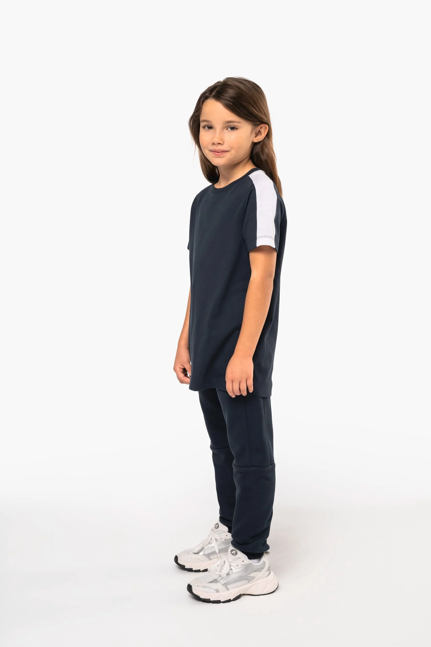 PA4056 - T-shirt teamwear bicolore enfant – Image 5