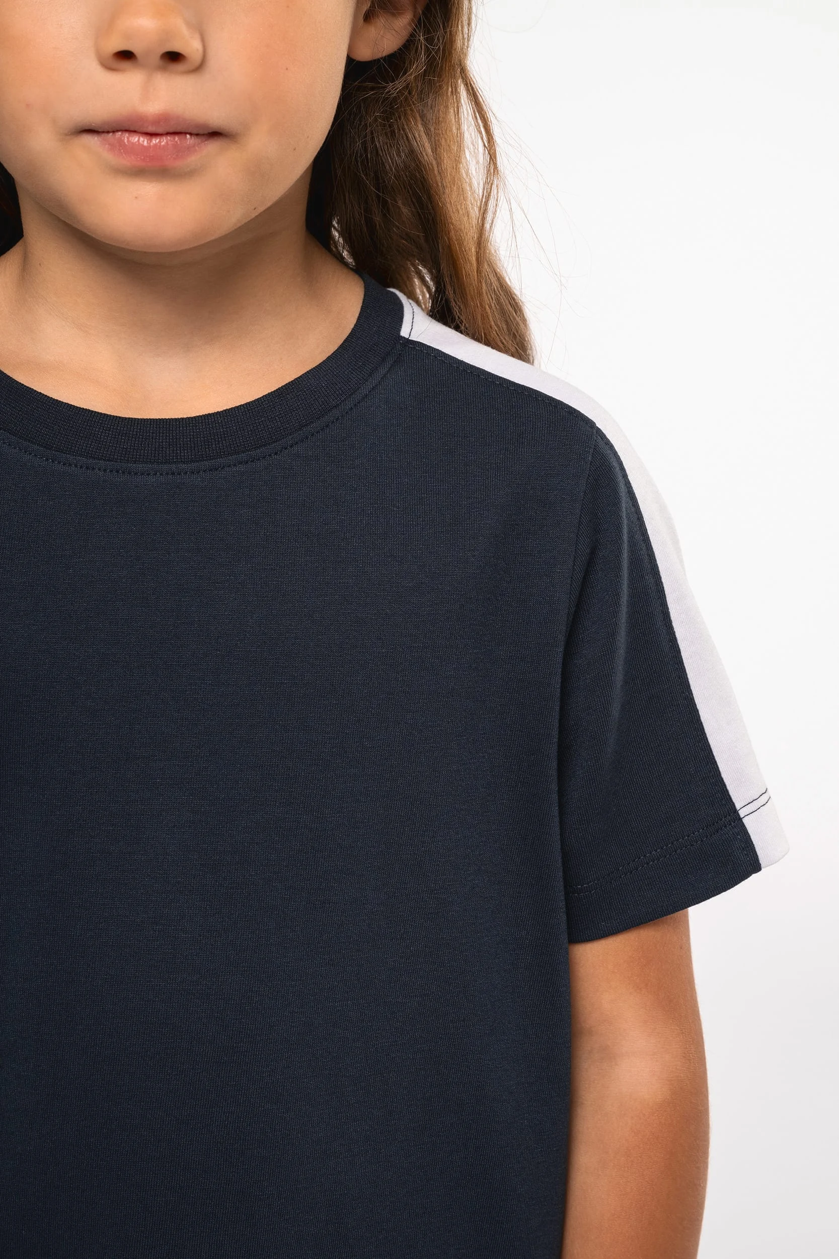 PA4056 - T-shirt teamwear bicolore enfant – Image 6