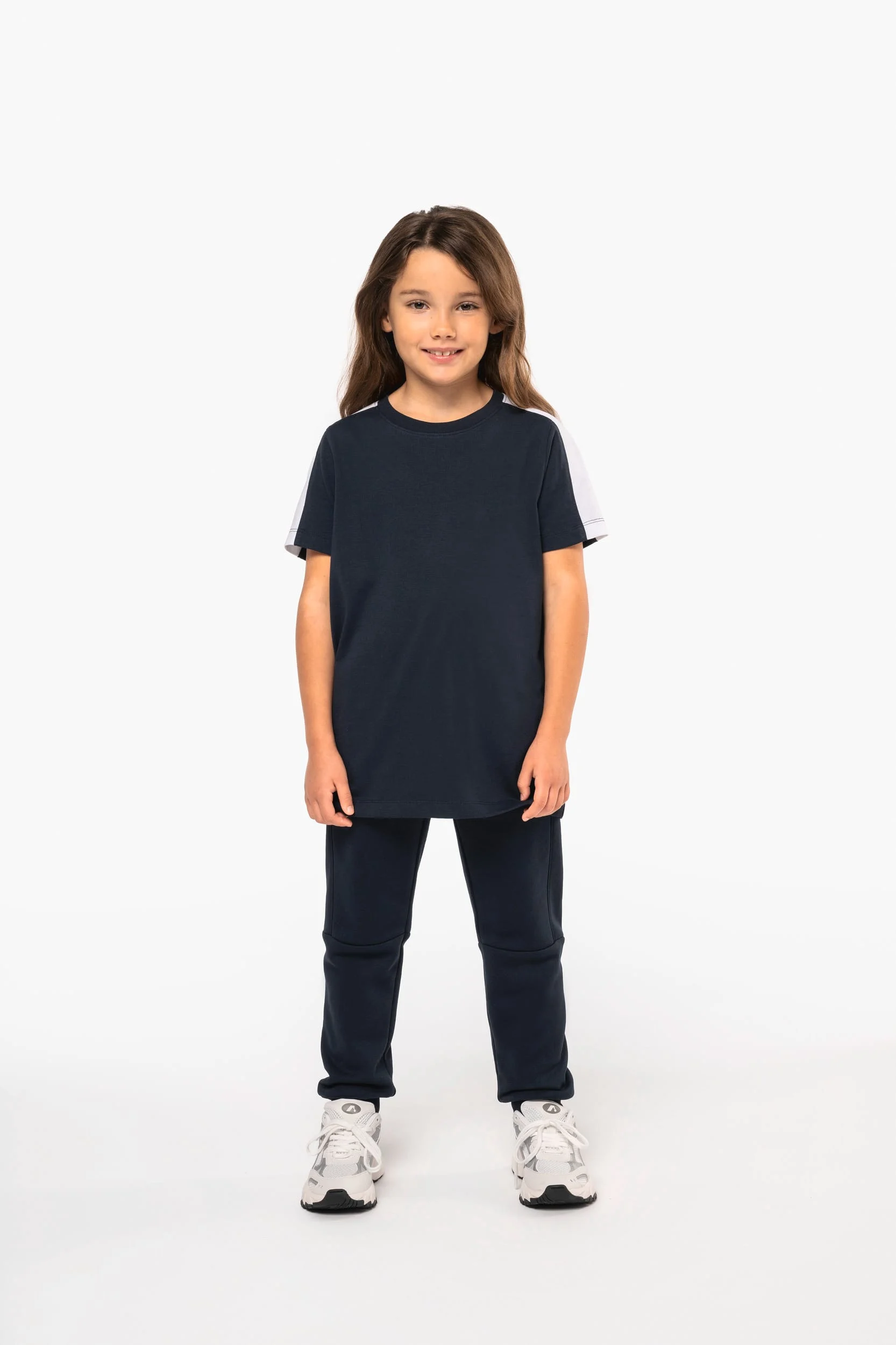 PA4056 - T-shirt teamwear bicolore enfant – Image 4