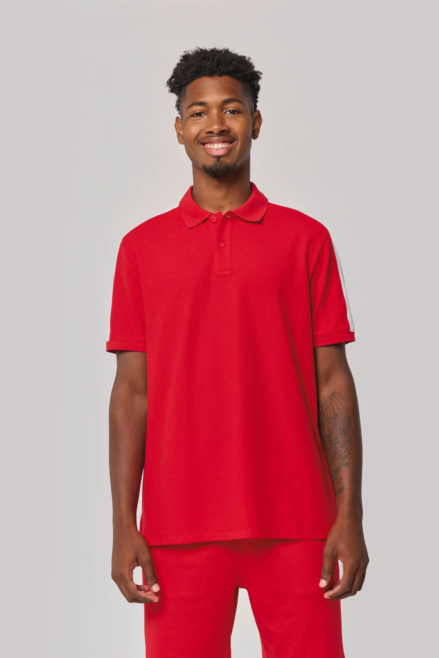 PA4057 - Polo teamwear bicolore unisexe – Image 12