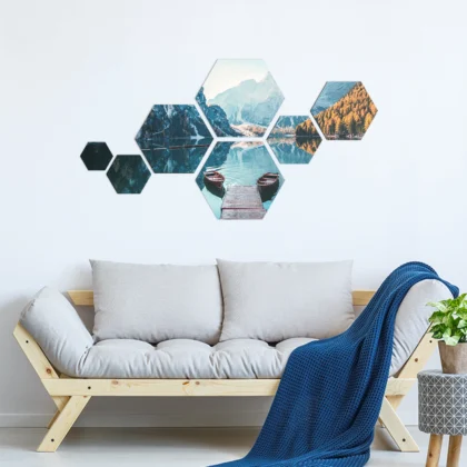Photo hexagone