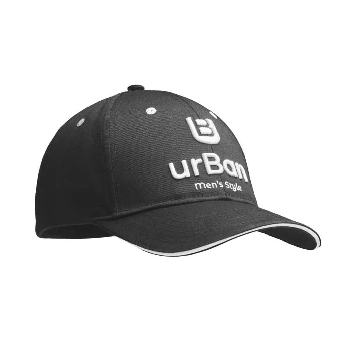 MH2103 - Casquette de baseball à 6 panneaux en PET recyclé avec sandwich