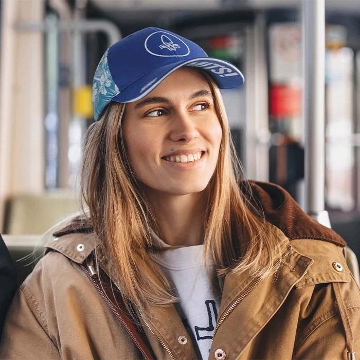 MH2103 - Casquette de baseball à 6 panneaux en PET recyclé avec sandwich