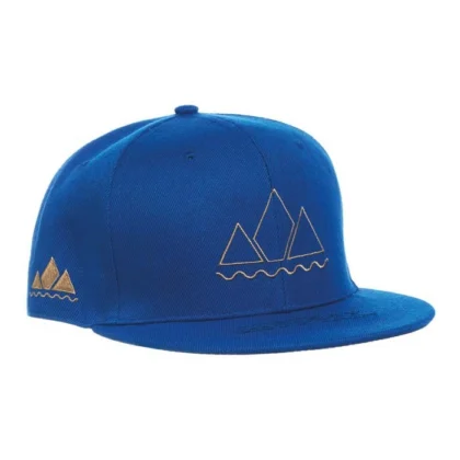 MH2206 - Casquette 6 panneaux en acrylique, visière plate.