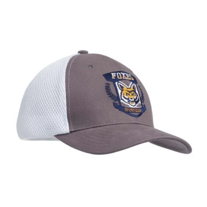 MH2313 - Casquette en coton épais brossé avec sandwich et arrière en maille.