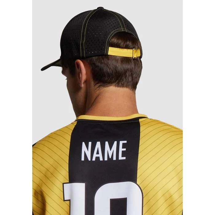 MH2336 - Casquette de baseball en pongé avec dos en maille perforée.
