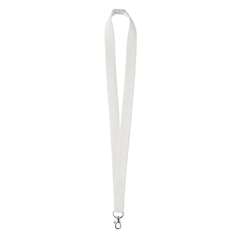 ML1028 - Lanyard en bambou sérigraphié.