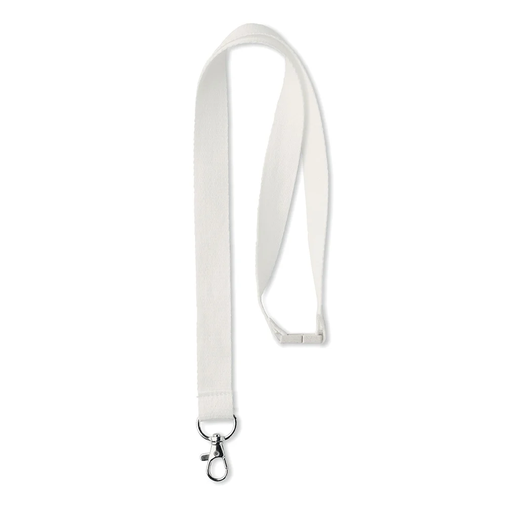 ML1028 - Lanyard en bambou sérigraphié.
