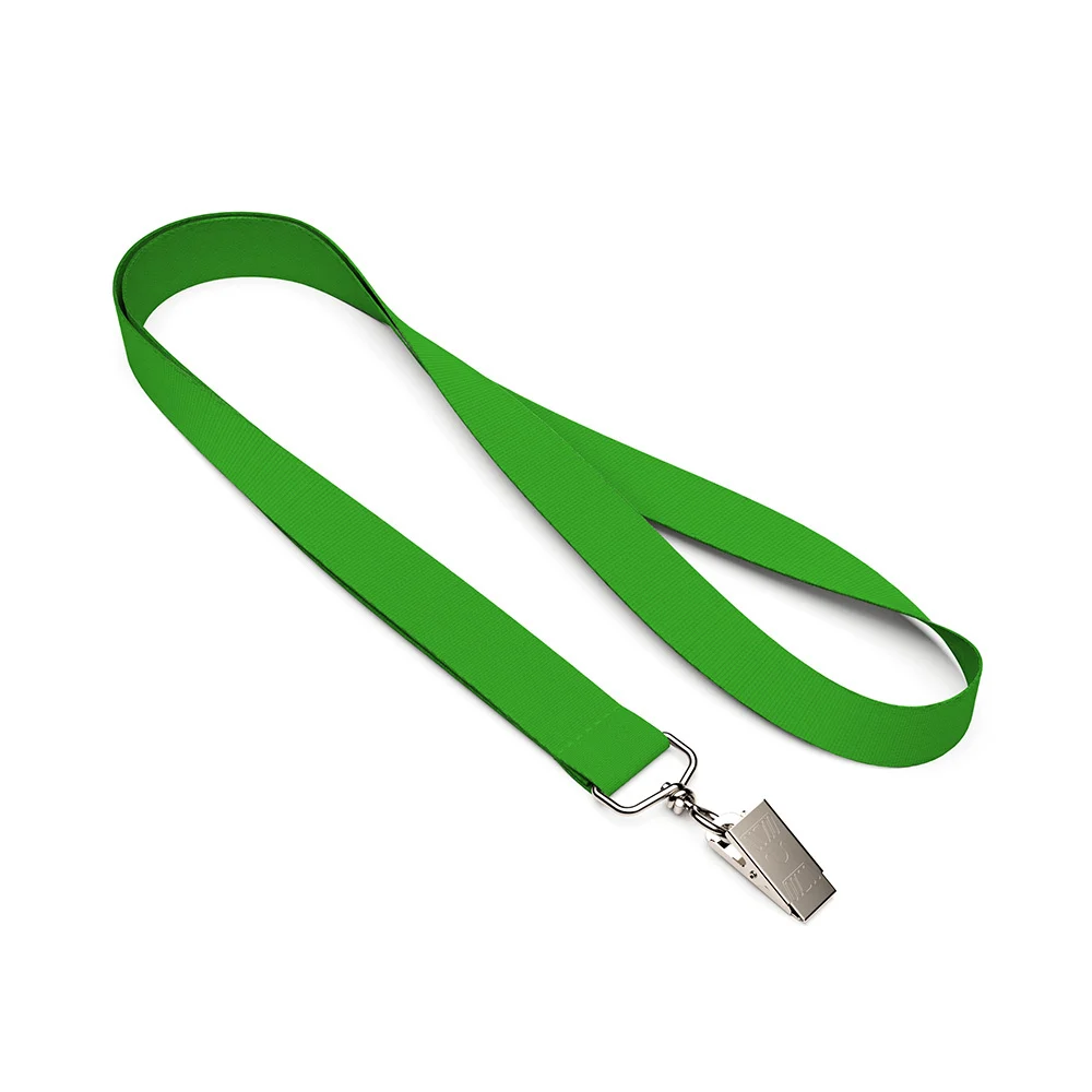 ML1101 - Lanyard en polyester avec sérigraphie assortie aux pantone.