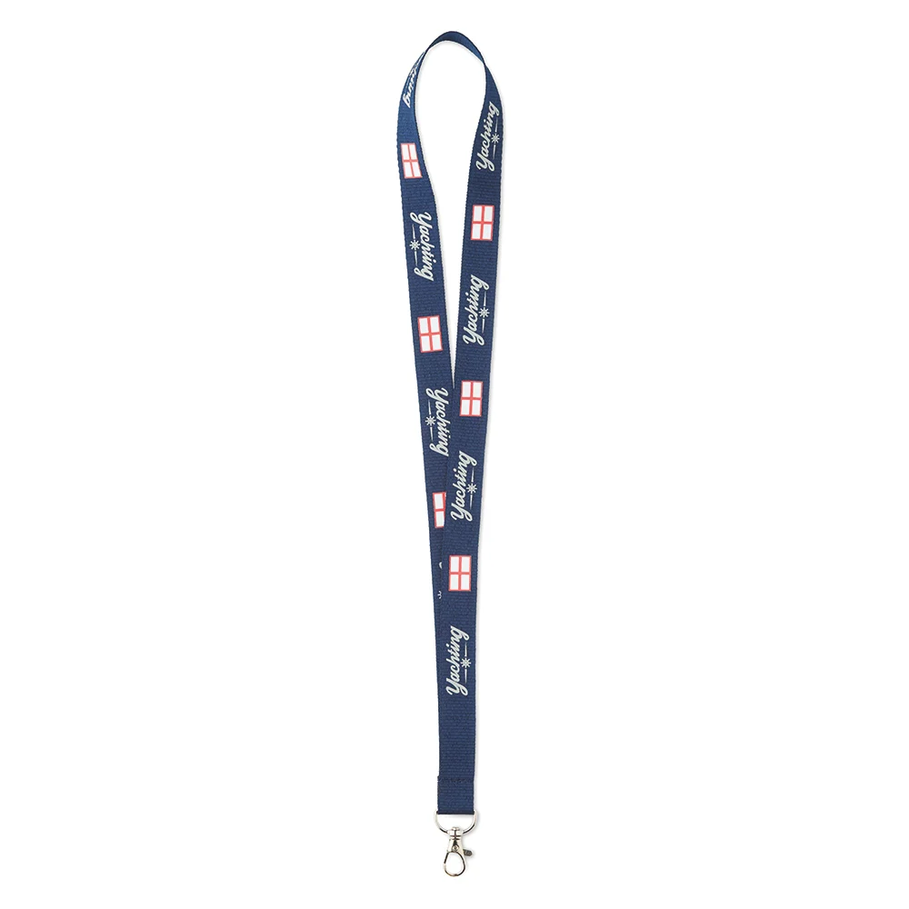 ML1101 - Lanyard en polyester avec sérigraphie assortie aux pantone.