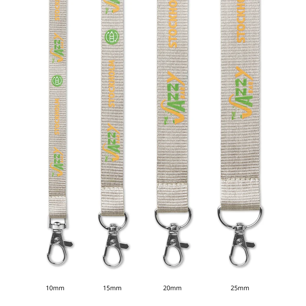 ML1101 - Lanyard en polyester avec sérigraphie assortie aux pantone.
