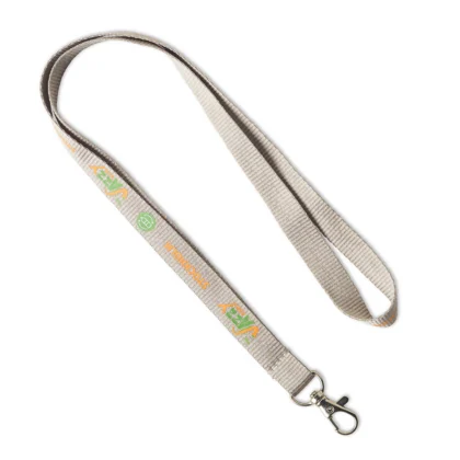 ML1103 - Lanyard sérigraphié en RPET assorti au pantone.