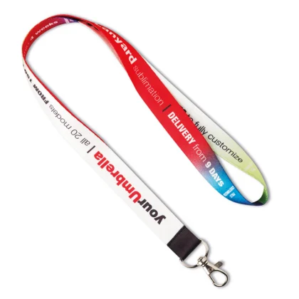 ML1104 - Lanyard en polyester pour sublimation.