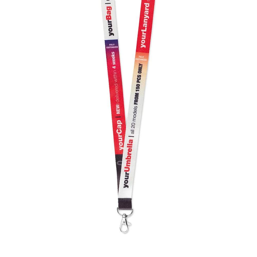 ML1104 - Lanyard en polyester pour sublimation.