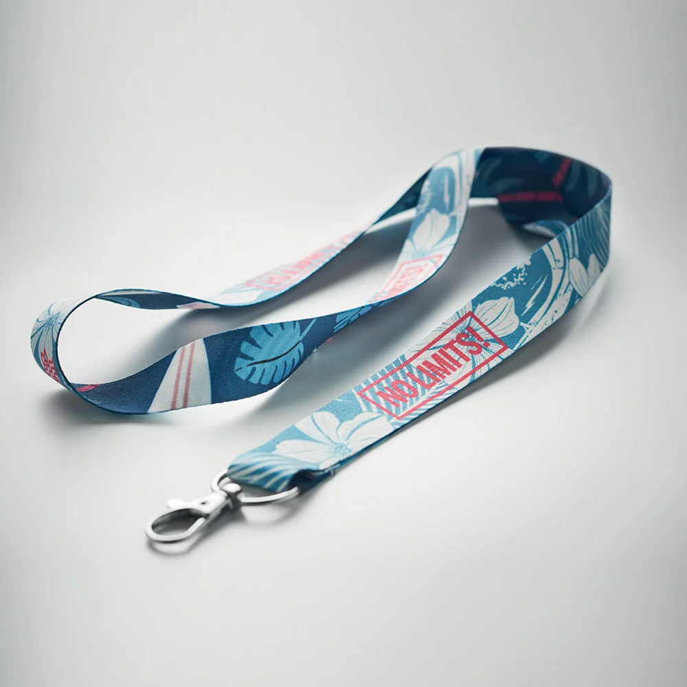 ML1104 - Lanyard en polyester pour sublimation.