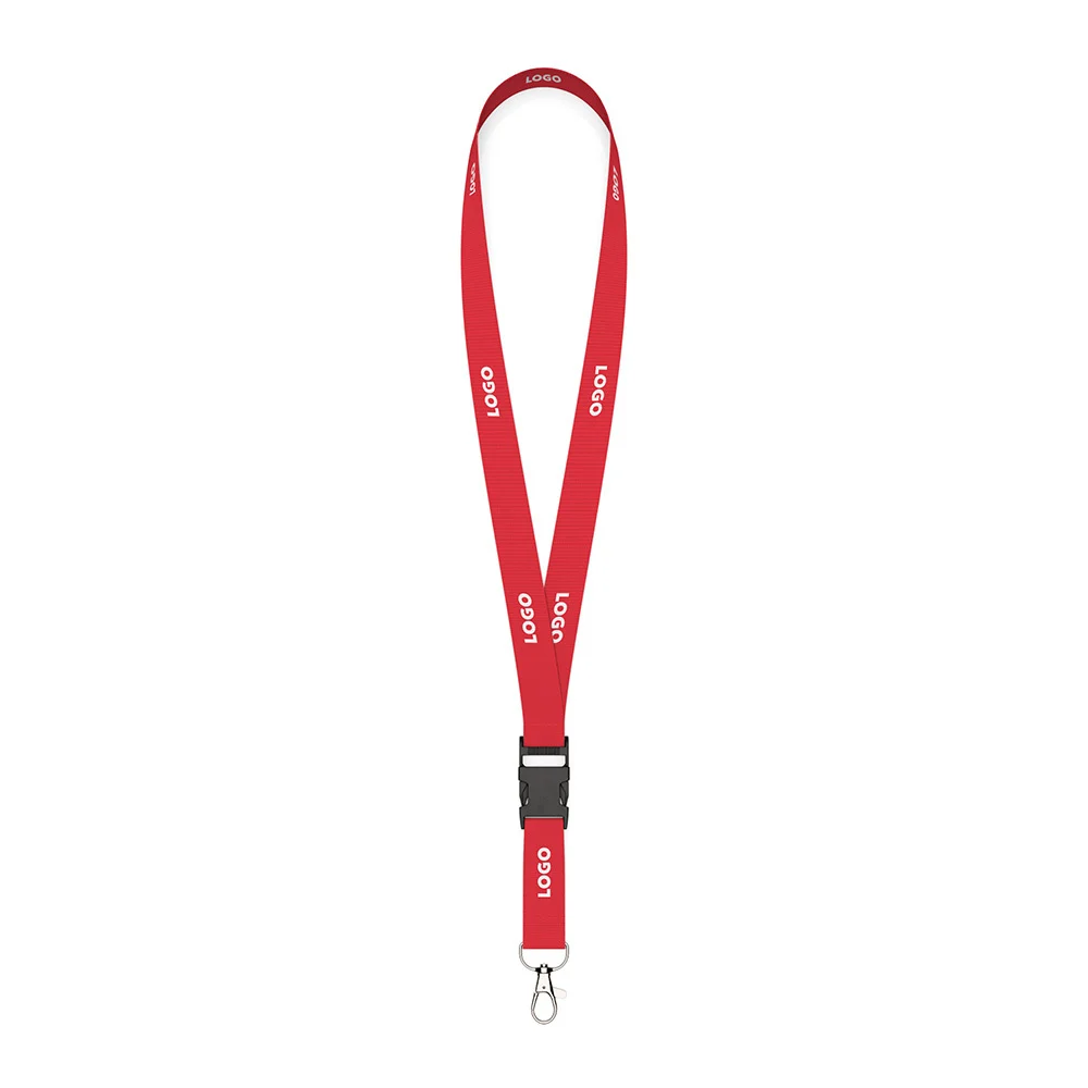 ML1203 - Lanière détachable en sérigraphie RPET assortie au pantone.